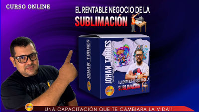 【CURSO GRATIS】El Rentable Negocio de la Sublimación